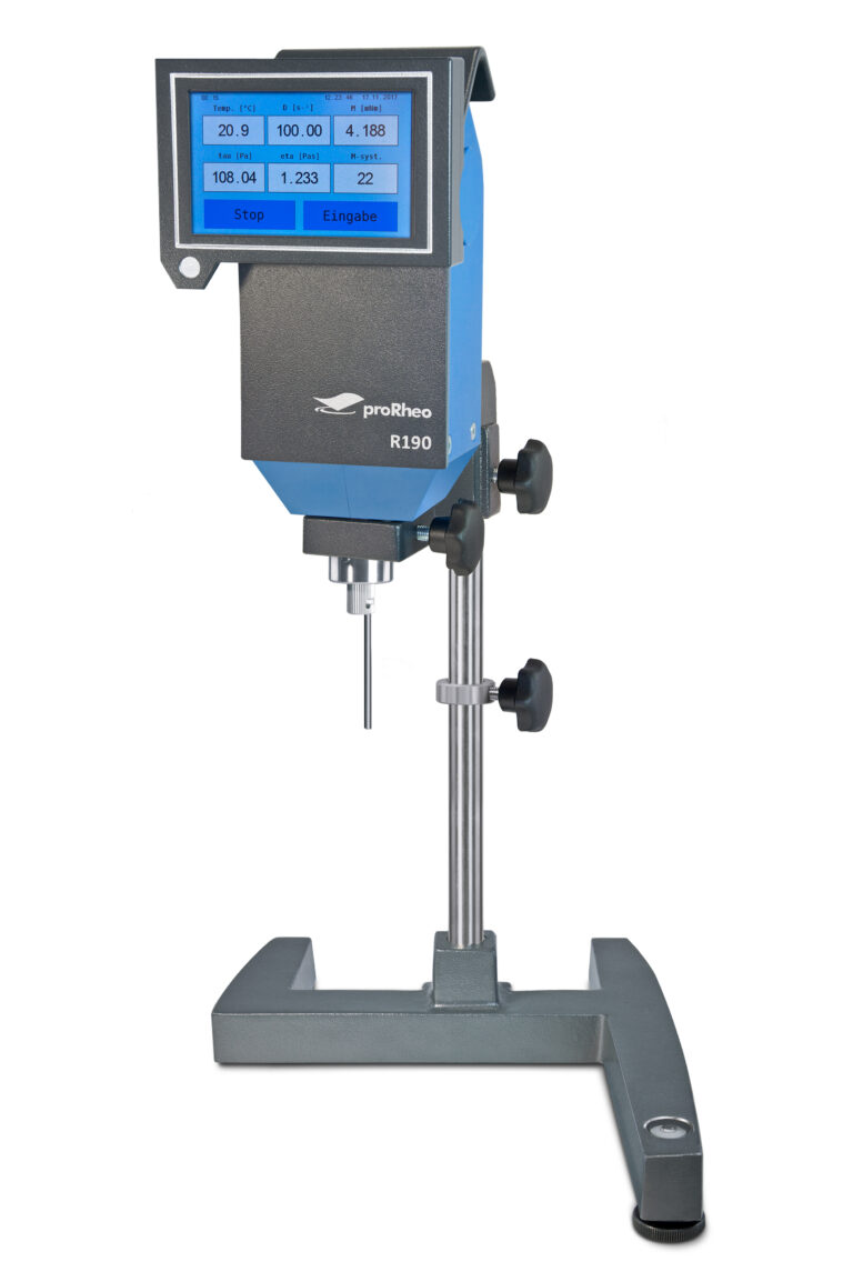 buy >>> proRheo >>> precise viscosity measurements